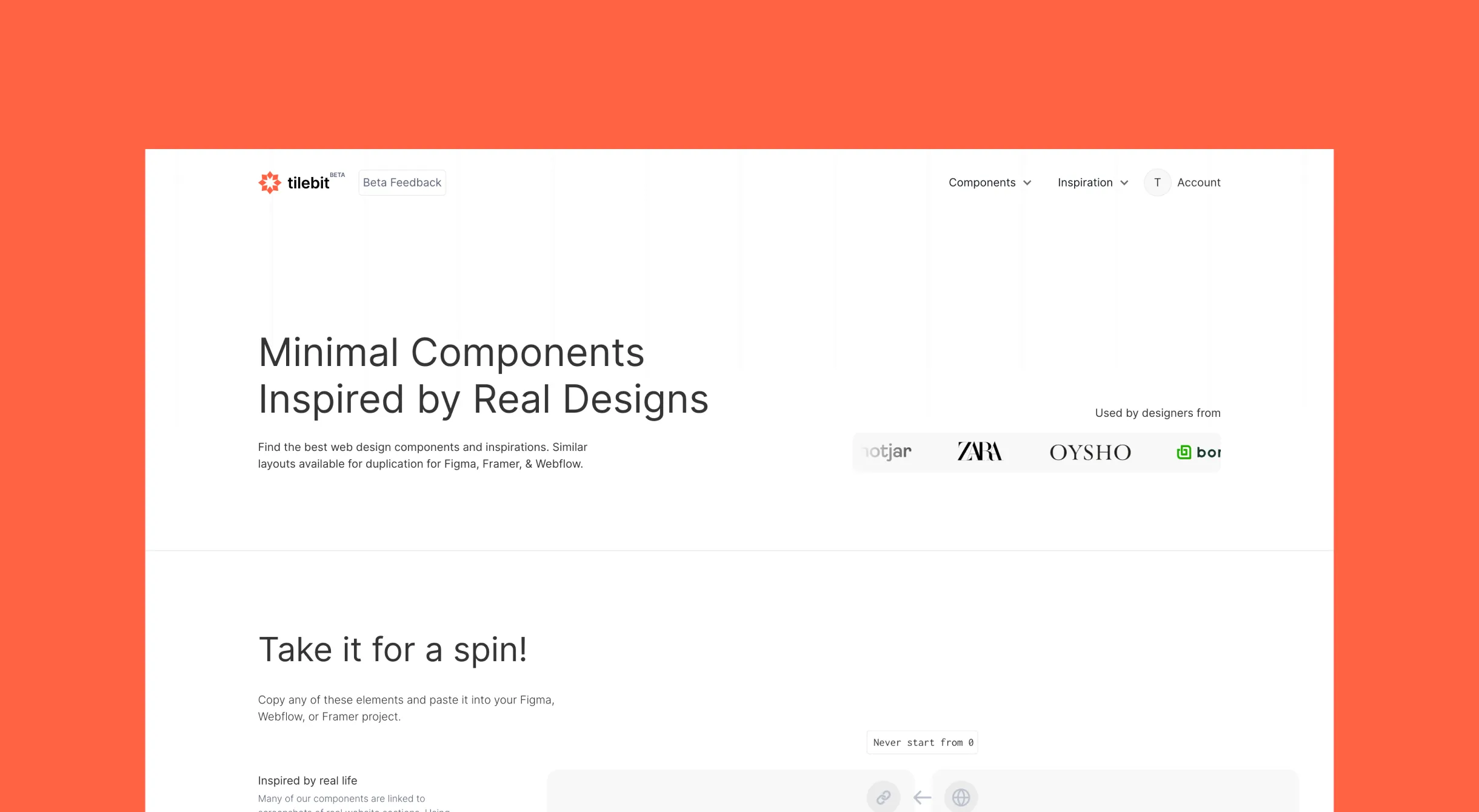 Tilebit website designed and built in Webflow by Macu Studio