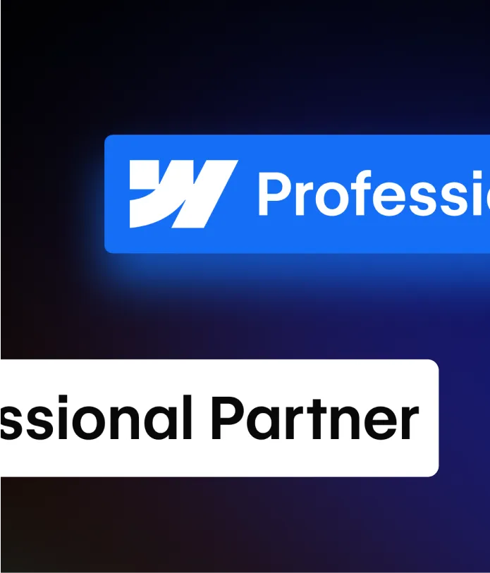 Professional Partner badge on gradient background